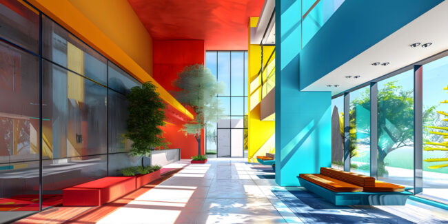 Office Building Exterior Paint Refresh